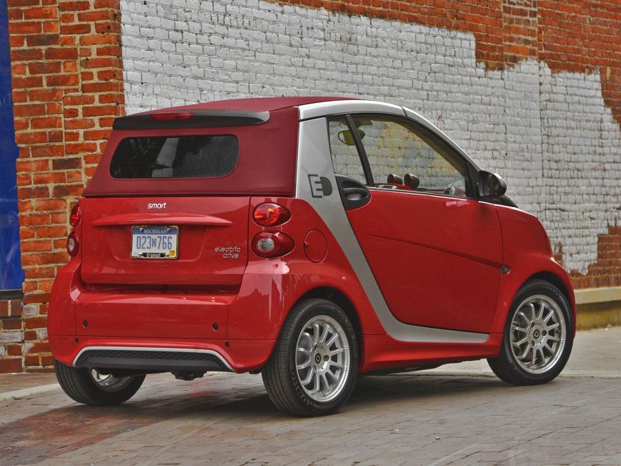  Smart ForTwo Electric Drive Cabrio 2012 года  (NA) (фото 7 из 13)